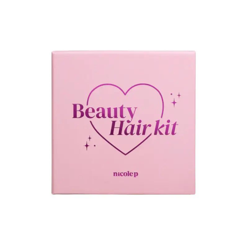 Accessori Kit Beauty Hair - Elastici per capelli,Fermagli e mollette,Cofanetto per capelli