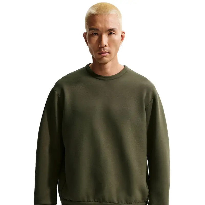 24 7 Impossiblysoft Felpa Palestra Girocollo Verde Uomo M