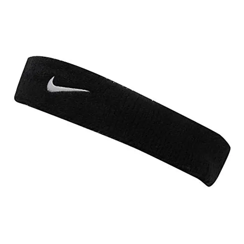 Nike 9381/3 Swoosh Headbands, Stirnband Donna, White/Black, Taglia unica miniatura 3