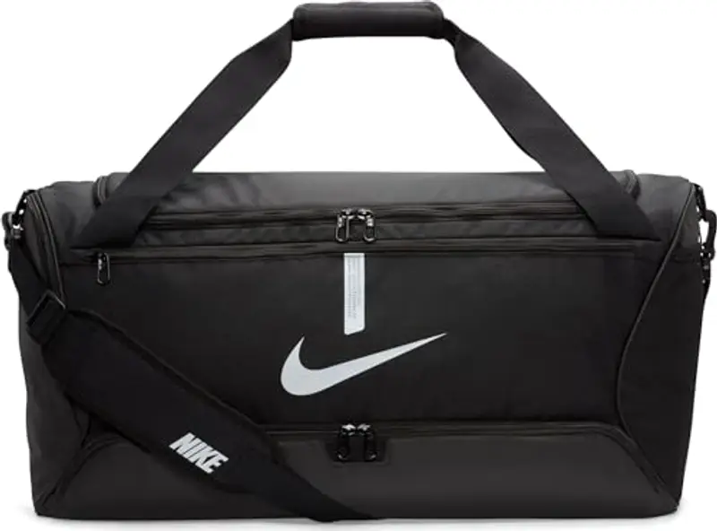 Nike Academy, Borse Sportive Unisex Adulto, Black/Black/White, Taglia unica miniatura 2