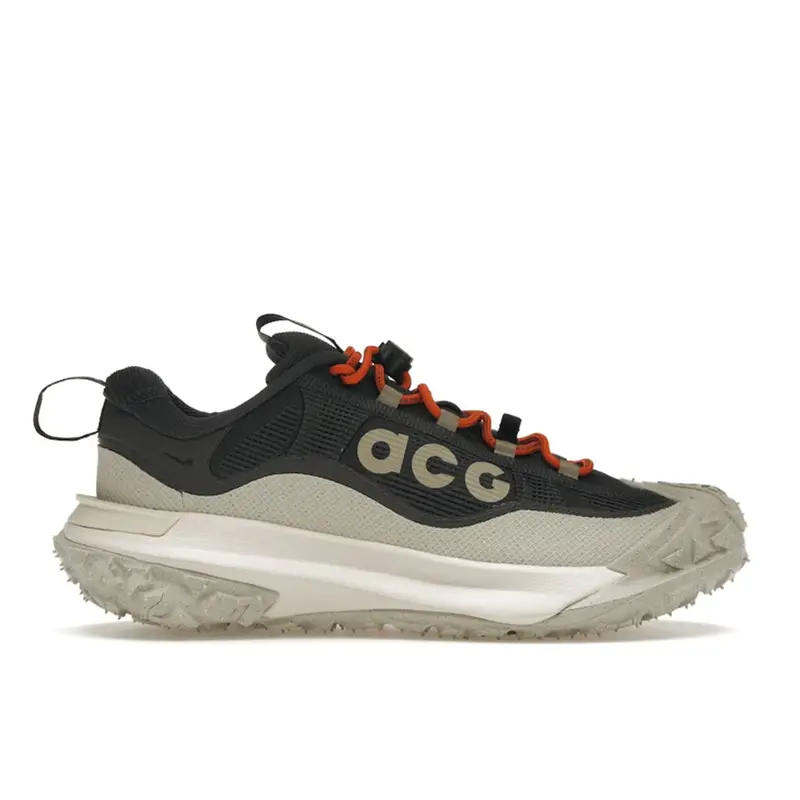 ACG Mountain Fly 2 Low GORE-TEX Grigio Fumo Scuro Scarpe da Ginnastica da Uomo Kaki Marrone Chiaro-Legno HF6245-002 44