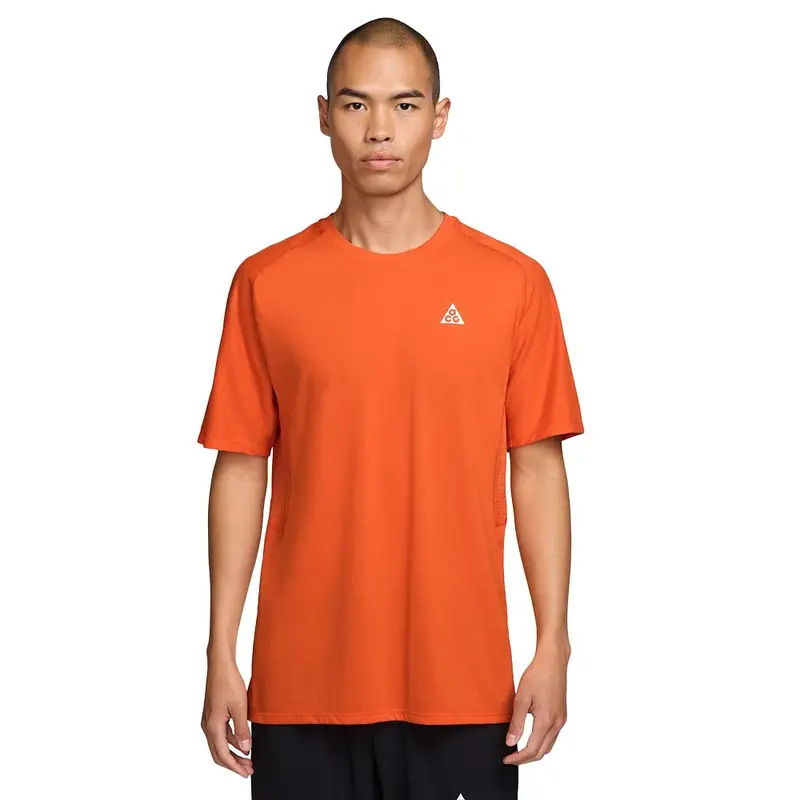 Acg Solar Chase T-Shirt Trail Running Arancio Bianco Uomo M