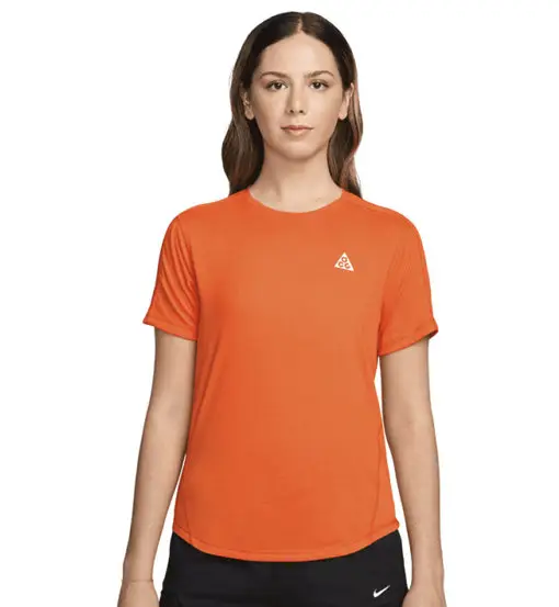 Nike Maglia running donna arancione ACG Trail Dri-FIT