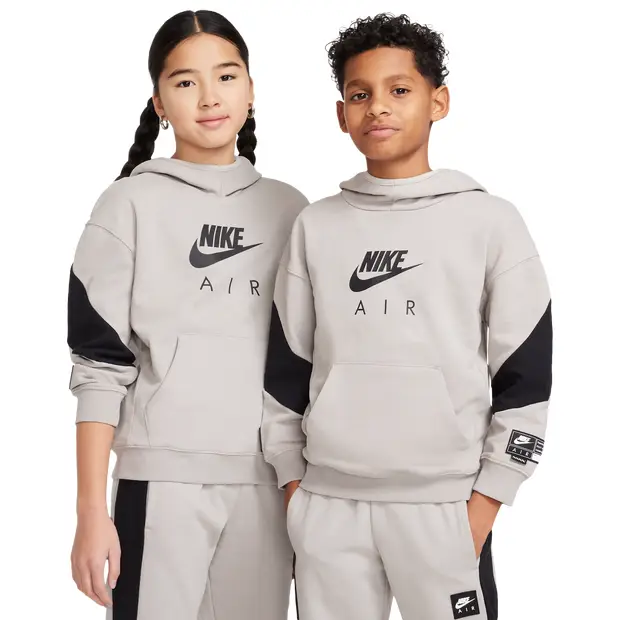 Air Bambini - Felpe con cappuccio Grigio Grey