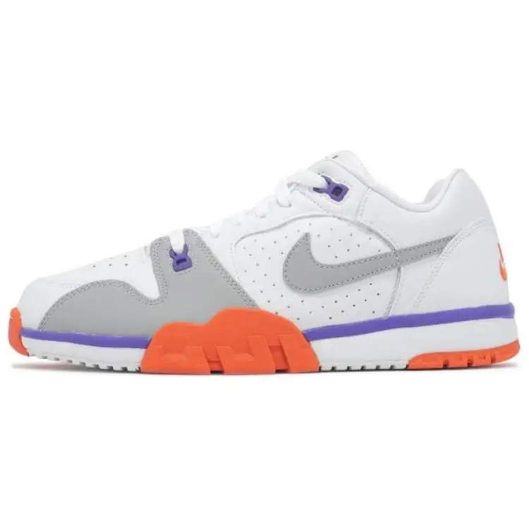 Air Cross Trainer Low Phoenix Suns Scarpe da Ginnastica da Uomo Bianco Grigio Fumo Chiaro CQ9182-103 40 5