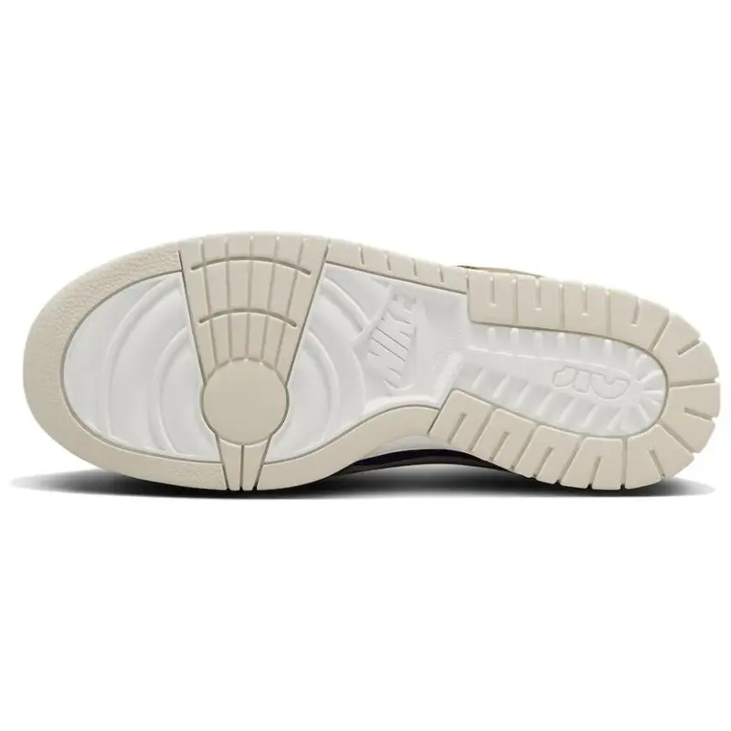 Air Dunk Jumbo Light Orewood Field Purple Sneakers da Uomo Marrone Light-Orwood-Marrone Velluto-Marrone DV0821-101 42 miniatura 2