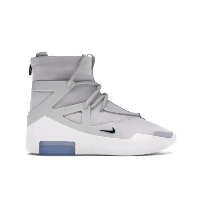 Air Fear Of God 1 Light Bone Sneakers Unisex Bianco Nero AR4237-002 40.5
