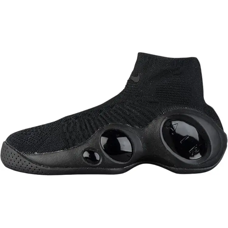 Air Flight Bonafide GS Triple Black Scarpe da Ginnastica per Bambini Nero-Nero 918339-001 36