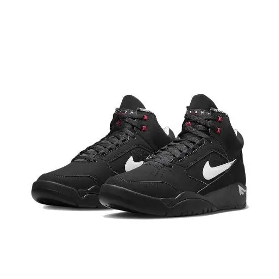Air Flight Lite Mid Nero/Rosso Basket DQ7687-003 Uomo EU 40 5 nero