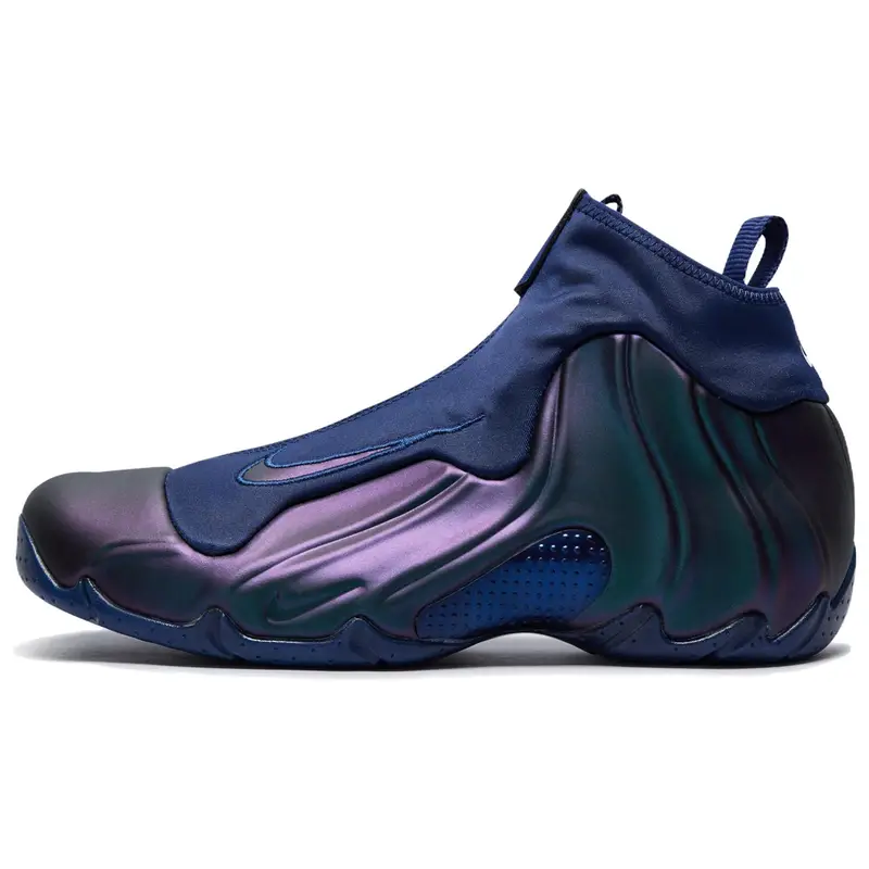 Nike Sneakers da Uomo Blu Multicolor Air Flightposite Jason Kidd -