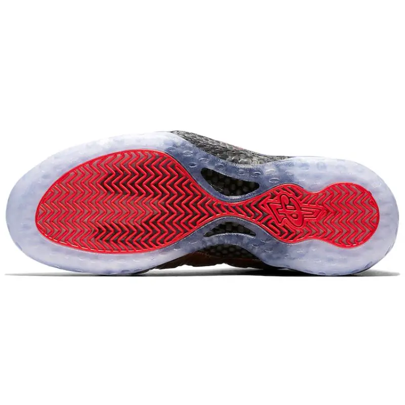 Nike Sneakers Air Foamposite One CNY 2018 nere e blu miniatura 3