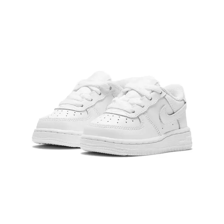 Air Force 1 06 TD Triple White Sneakers da neonato Bianco-Bianco 314194-117 26 miniatura 2