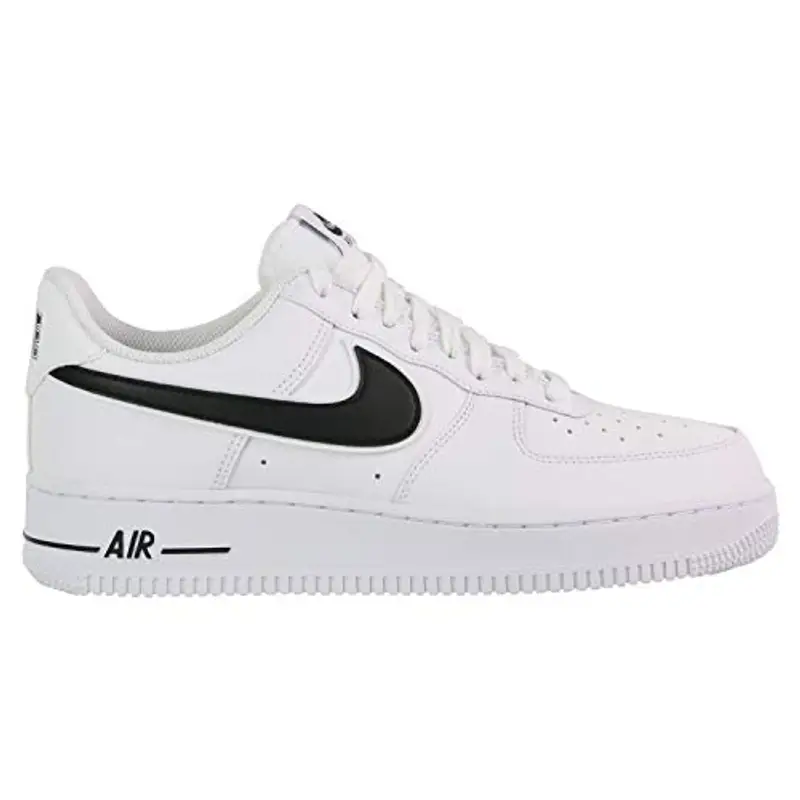 Nike Air Force 1 '07 3, Scarpe da Basket Uomo, Bianco (White/Black 101)), 42 EU miniatura 2