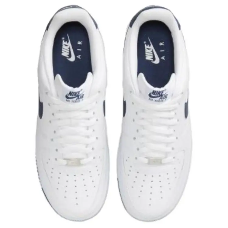Air Force 1 07 Bianco Blu Notte 2024 Sneakers FJ4146-104 39 miniatura 5