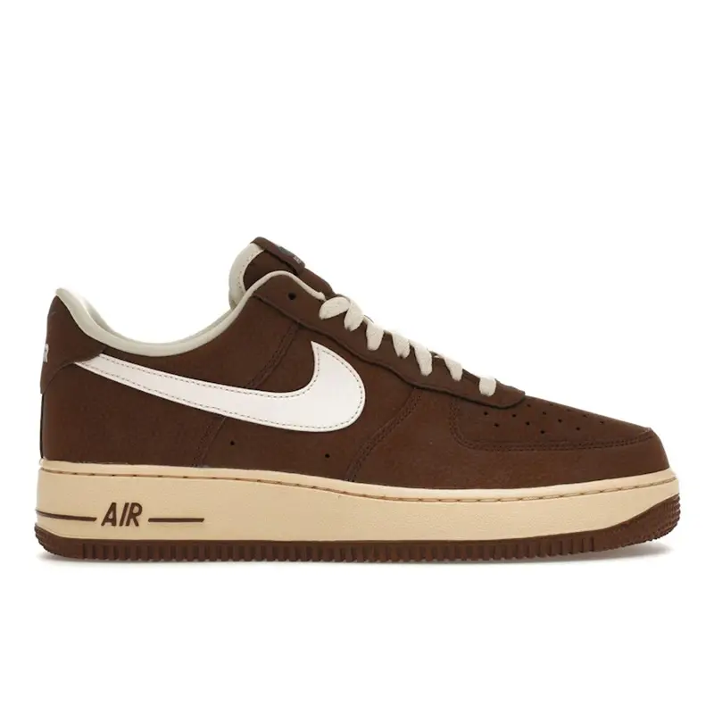 Air Force 1 07 Cacao Wow Sneakers da Uomo Marrone Latte di Cocco Verde Vintage FZ3592-259 49 5