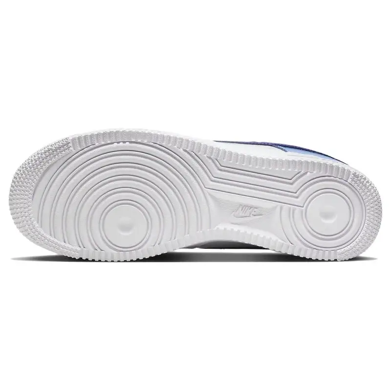 Air Force 1 07 Essential Blu Universitario Concord Sneakers da Donna Bianche DJ9942-400 40 miniatura 3