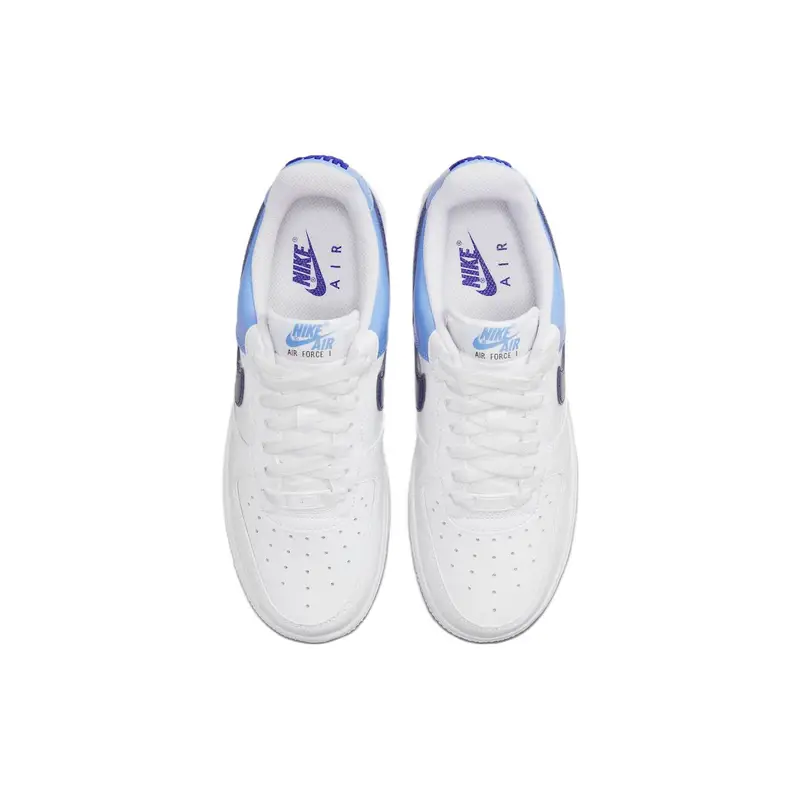 Air Force 1 07 Essential Blu Universitario Concord Sneakers da Donna Bianche DJ9942-400 40 miniatura 4