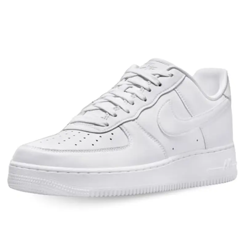 Nike Air Force 1 '07 Fresh, Sneaker Uomo, Bianco/Bianco