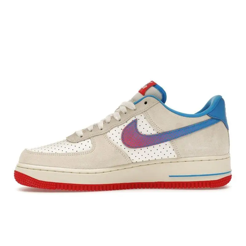 Air Force 1 07 LV8 Pacchetto Harlem Globetrotters Sneakers Unisex Crema Latte di Cocco Vela HQ3618-113 40 miniatura 2