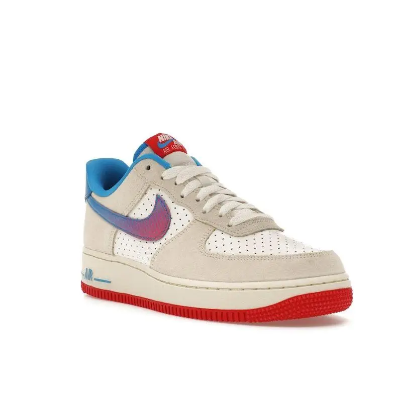 Air Force 1 07 LV8 Pacchetto Harlem Globetrotters Sneakers Unisex Crema Latte di Cocco Vela HQ3618-113 41 miniatura 5
