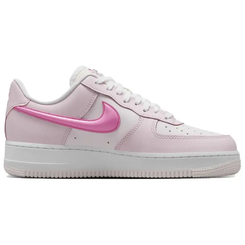 Air Force 1 07 LX Impronta di Zampa Sneakers da Donna Perla Rosa-Rosa Bianco HM3696-661 35 5 miniatura 2