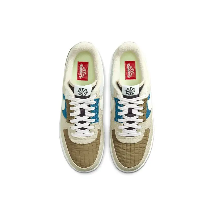 Air Force 1 07 LX Toasty - Brown Kelp Sneakers da Uomo Rattan Cave-Purple Sail DC8744-301 40 5 miniatura 4