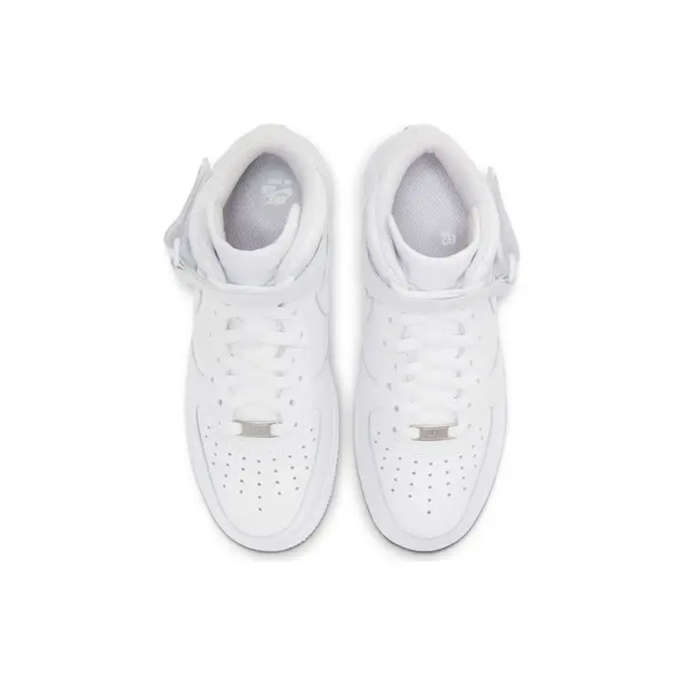 Air Force 1 07 Mid Triple White Sneakers da Donna DD9625-100 42 miniatura 2