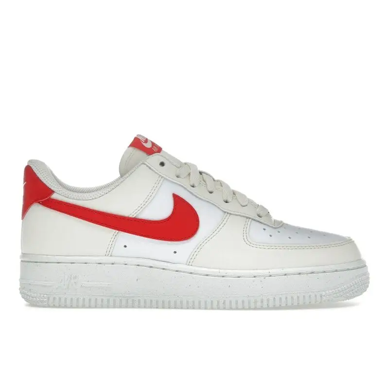 Air Force 1 07 Next Nature Avorio Pallido Rosso Università Sneakers da Donna Crema Vela DC9486-109 36 5