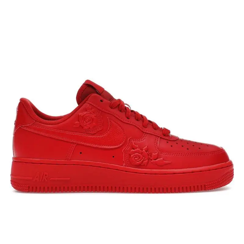 Air Force 1 07 Rose Rosse Scarpe da Ginnastica da Donna Rosso Università Nero HF2016-600 41
