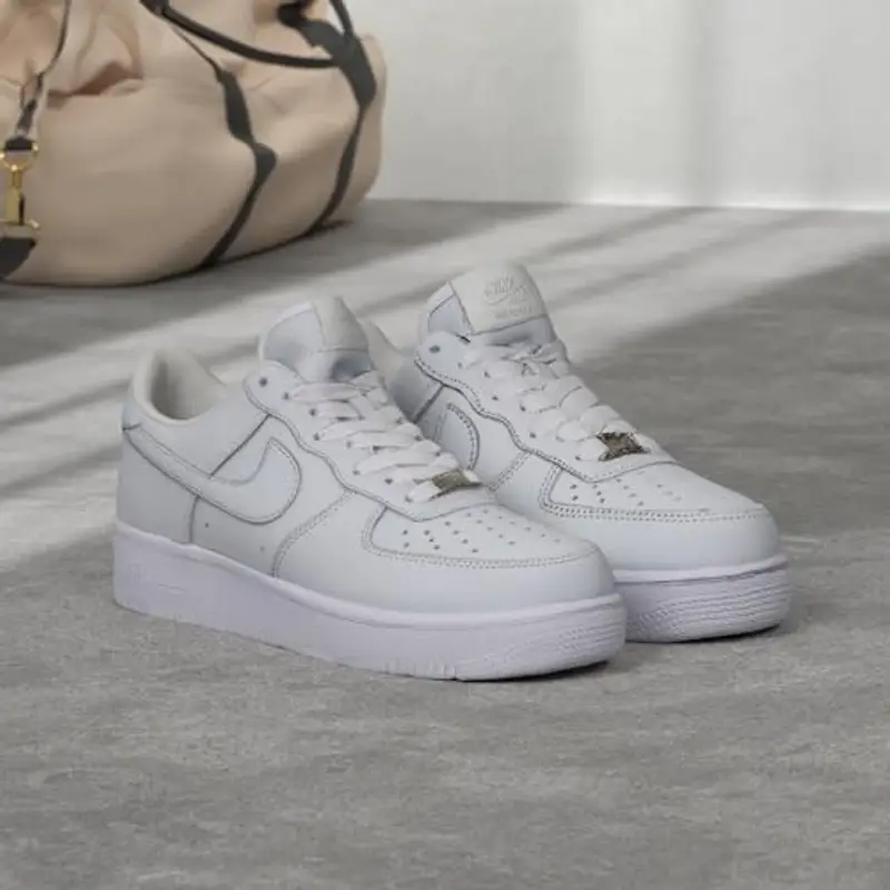 NIKE Air Force 1 '07, Scarpe Uomo, White White 111, 48.5 EU miniatura 2