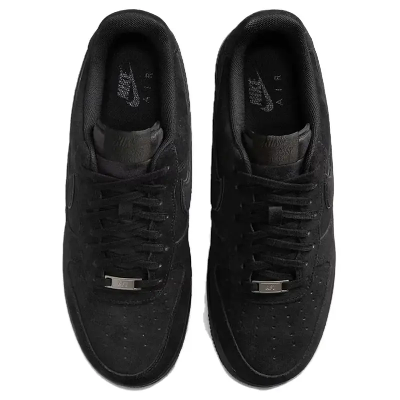 Air Force 1 Antiscivolo Resistente all Usura Scarpe da Skateboard Basse Unisex Sneakers Nere HQ1966-002 39 miniatura 2