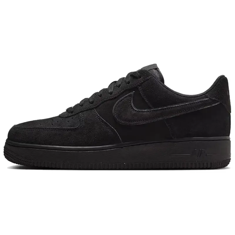 Air Force 1 Antiscivolo Resistente all Usura Scarpe da Skateboard Basse Unisex Sneakers Nere HQ1966-002 39