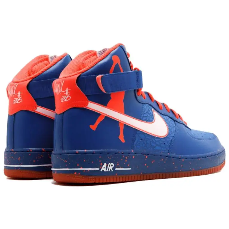 Air Force 1 High CMFT Premium QS Rasheed Wallace Scarpe da Uomo Blu Game-Royal Bianco 624185-400 41 miniatura 5