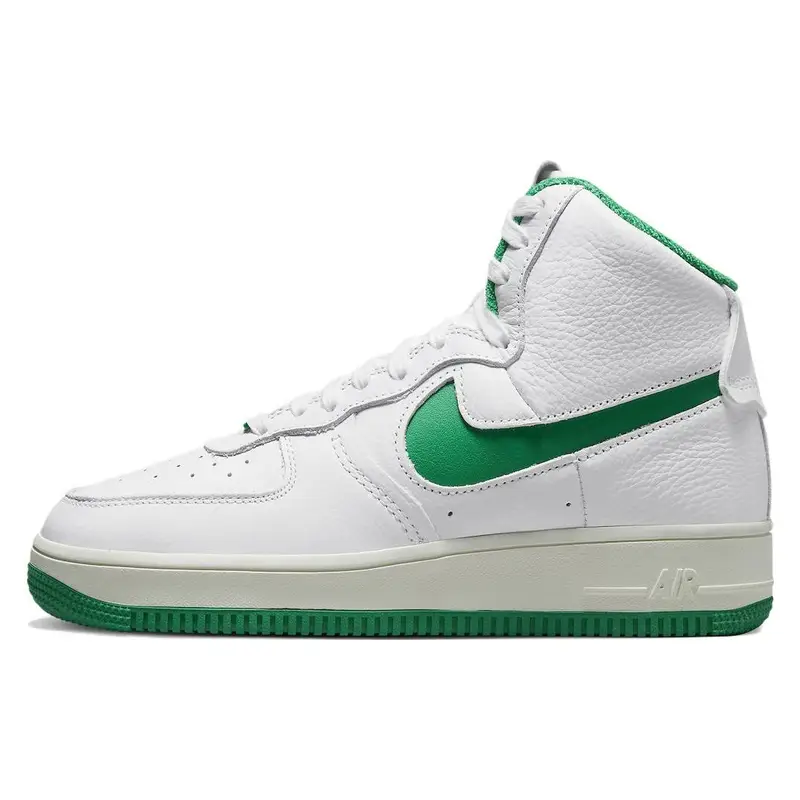 Air Force 1 High Sculpt Bianco Verde Stadio Scarpe da Ginnastica da Donna Vela DQ5007-100 35 5