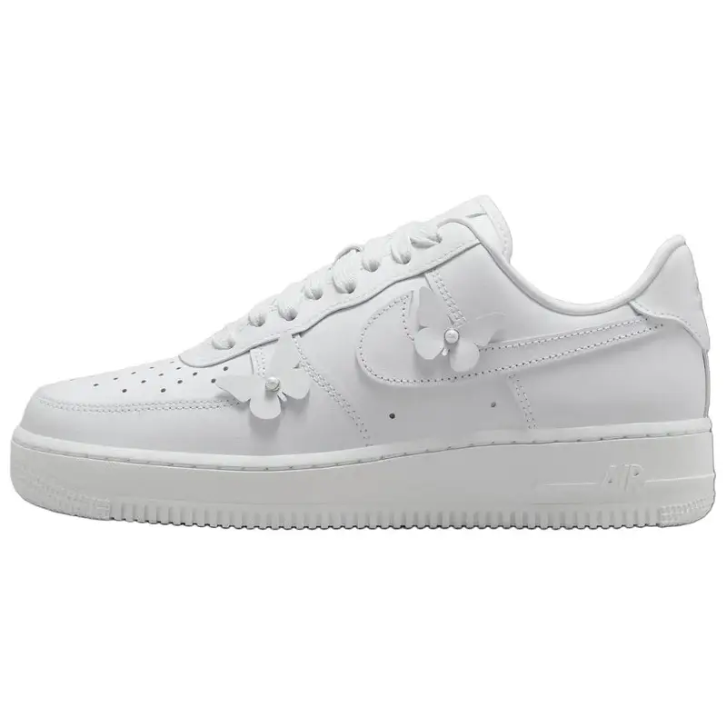 Air Force 1 Low Farfalla Sneakers da Donna Bianco Nero IH4480-100
