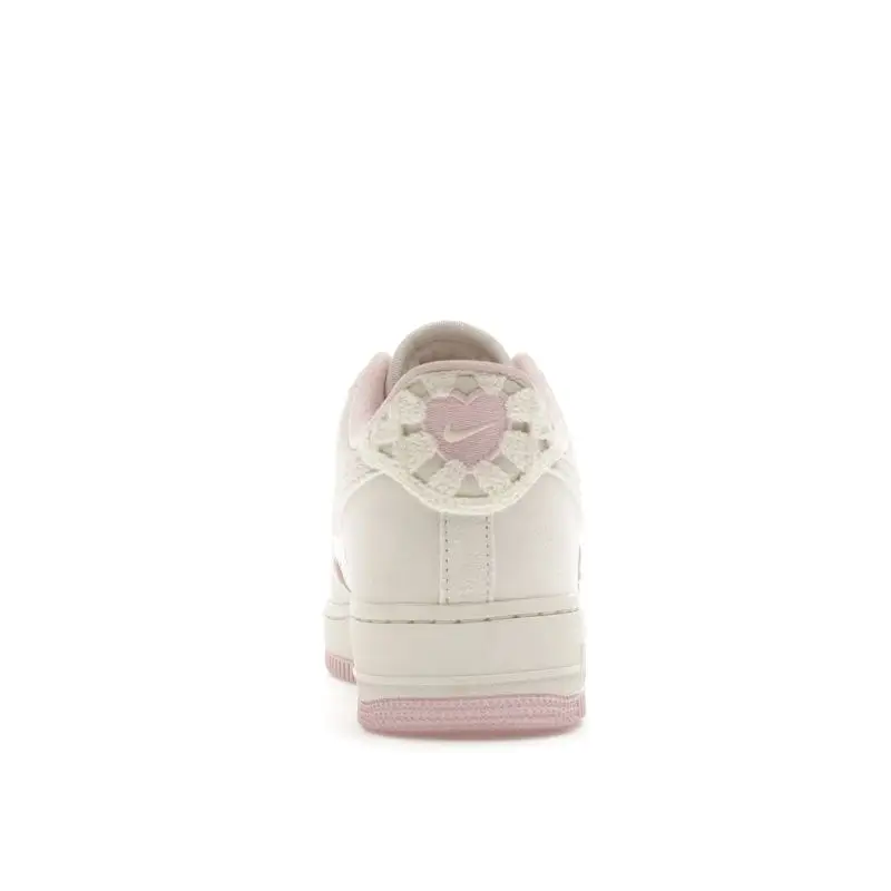 Air Force 1 Low Valentines Day 2025 Women Sneakers Cream Sail Pink-Foam HV5992-111 42 miniatura 5