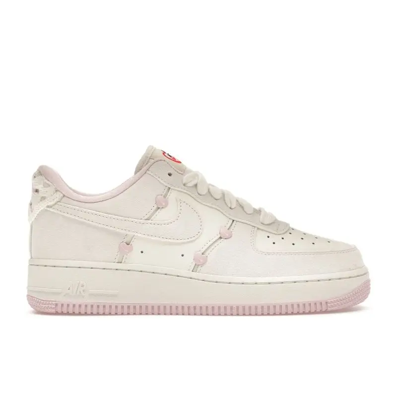 Air Force 1 Low Valentines Day 2025 Women Sneakers Cream Sail Pink-Foam HV5992-111 42