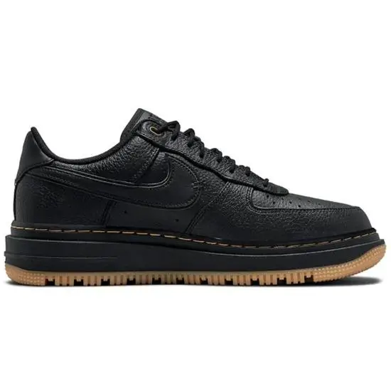 Air Force 1 Luxe Nero Gomma Uomo Sneakers DB4109-001 EU 42 5 miniatura 4