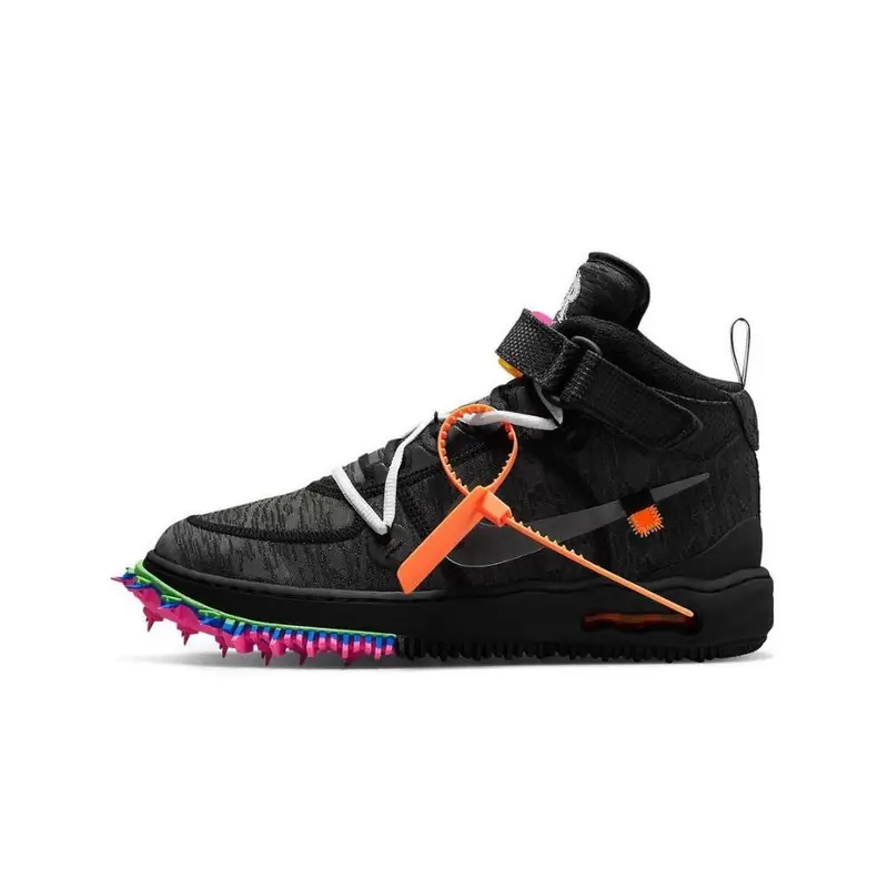 Air Force 1 Mid Off-White Trasparente Nero EU 43 nero