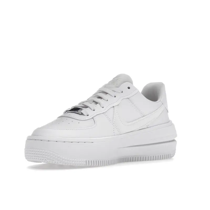 Air Force 1 PLT AF ORM Triple White Sneakers da Donna Summit-White DJ9946-100 42 miniatura 4