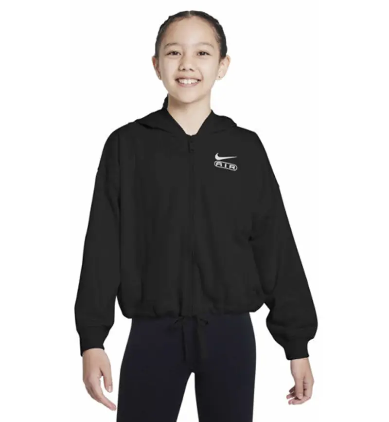 Air French Jr - felpa con cappuccio - bambina Black