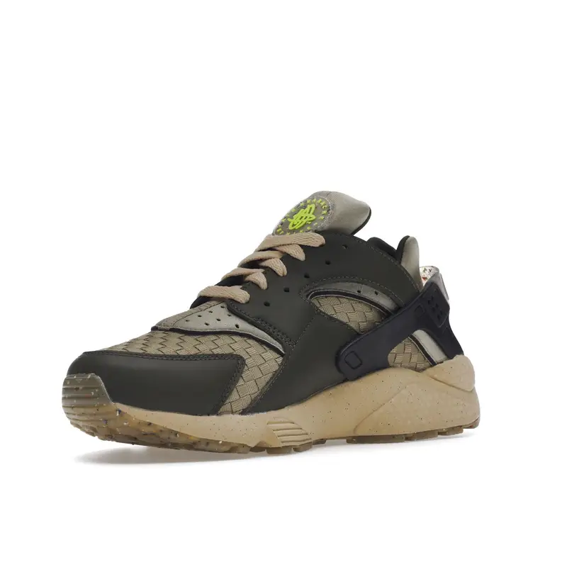Nike Sneakers Uomo Kaki Cargo Air Huarache Crater Premium miniatura 2