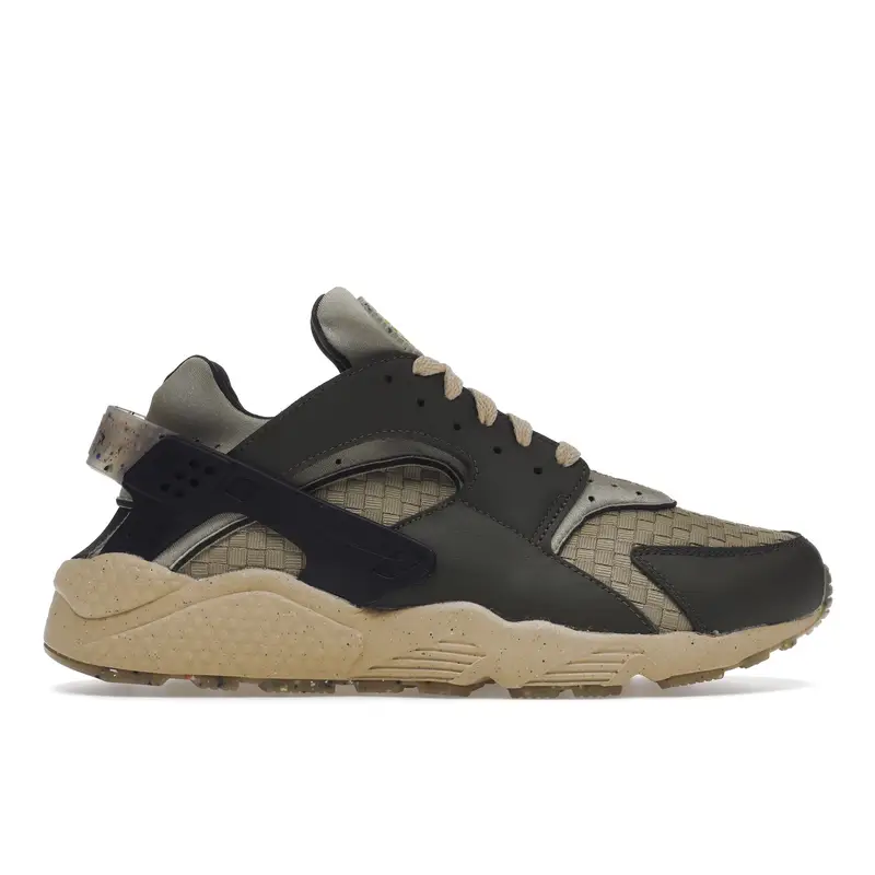 Nike Sneakers Uomo Kaki Cargo Air Huarache Crater Premium Verde