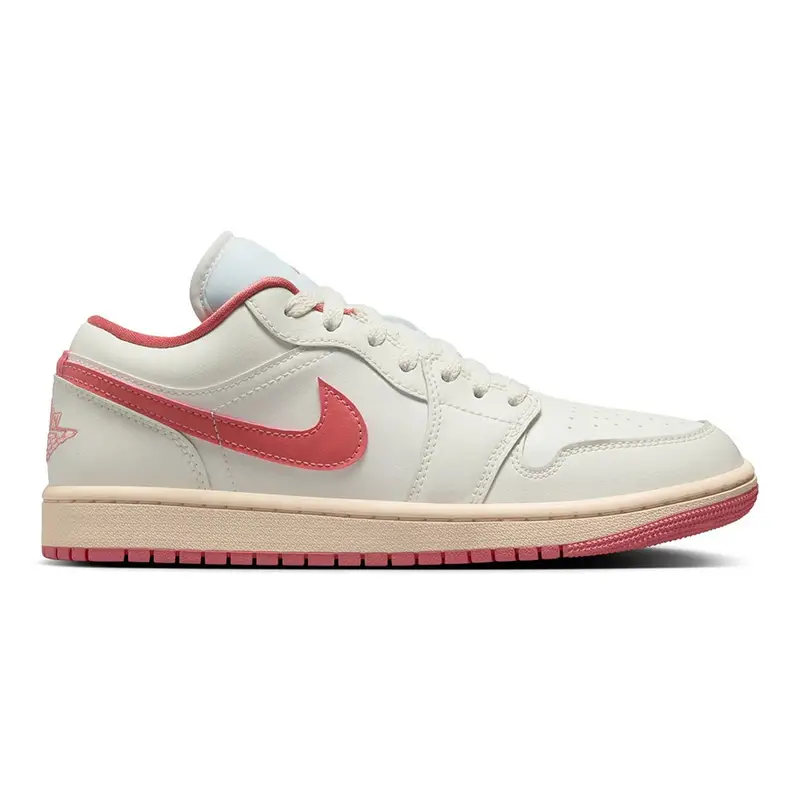 Air Jordan 1 Low Bianco/Rosa - Sneakers Donna EUR 39 / US 8