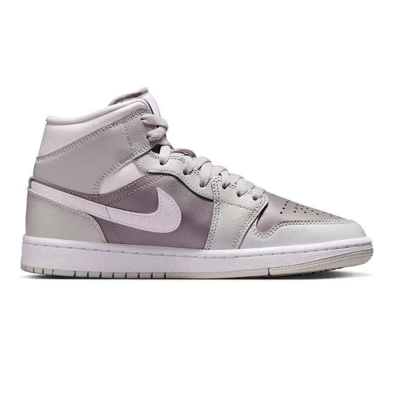Air Jordan 1 Mid Grigio/Bianco - Sneakers Donna EUR 38,5 / US 7,5