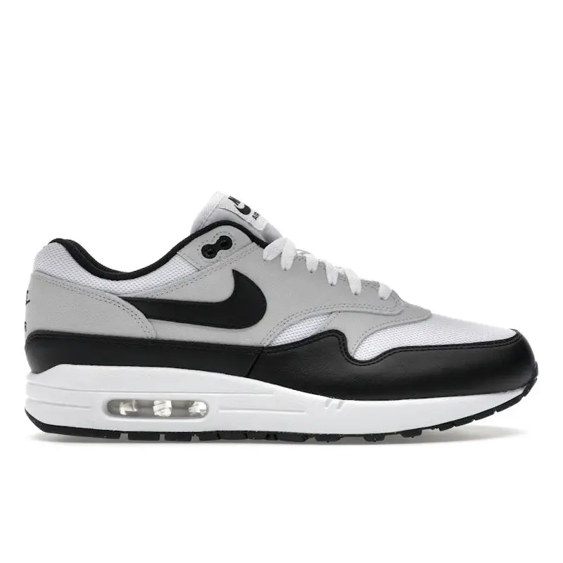Air Max 1 Essential Bianco Platino Puro Nero Sneakers Uomo FZ5808-102 40 5