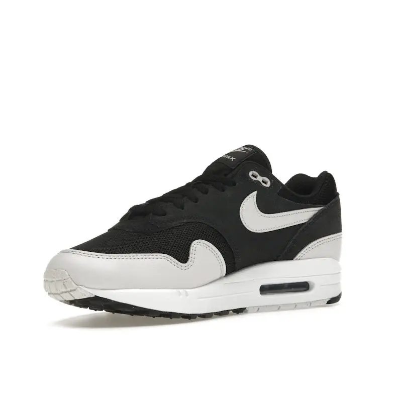 Air Max 1 Essential Off Noir White Sneakers da Uomo Nero Grigio Vastissimo FZ5808-007 38 5 miniatura 2