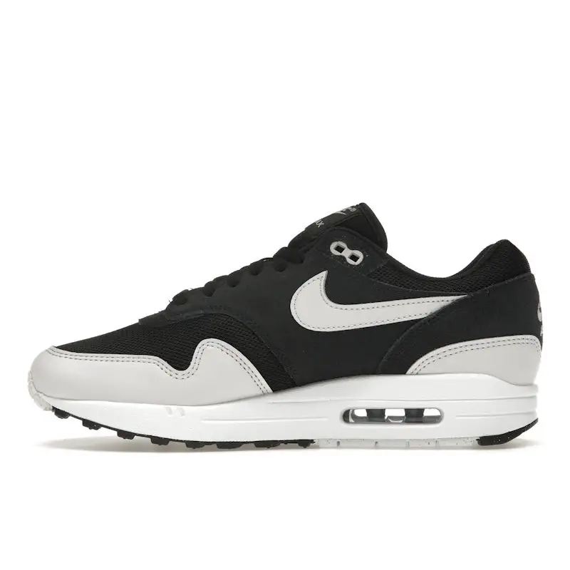 Air Max 1 Essential Off Noir White Sneakers da Uomo Nero Grigio Vastissimo FZ5808-007 38 5 miniatura 4