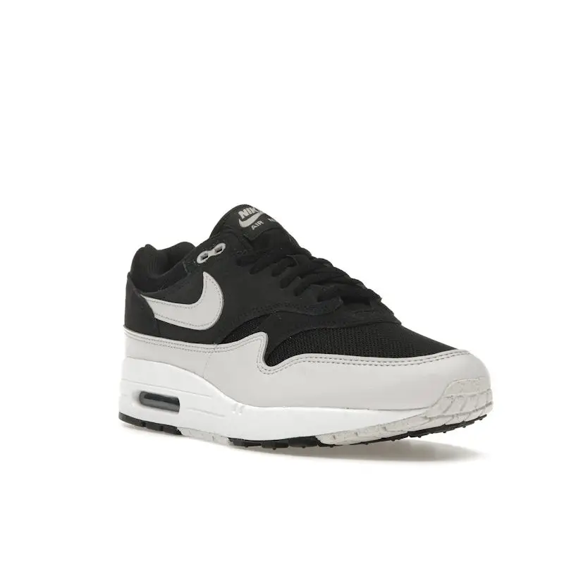 Air Max 1 Essential Off Noir White Sneakers da Uomo Nero Grigio Vastissimo FZ5808-007 38 5 miniatura 5