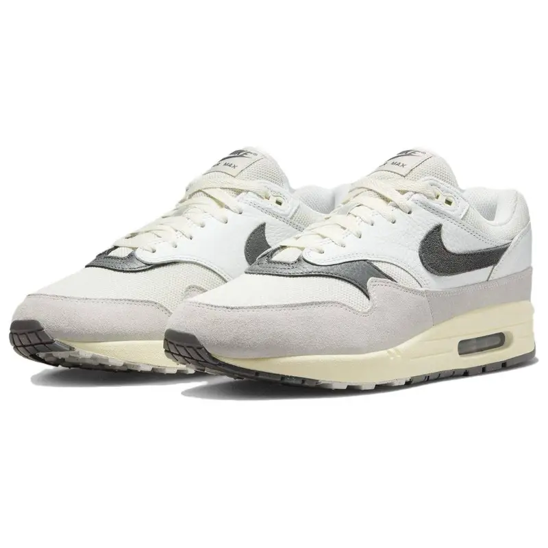 Air Max 1 Light Bone Iron Grey Sneakers da Uomo Cashmere Photon-Dust Summit-White HJ3498-007 38 5 miniatura 2